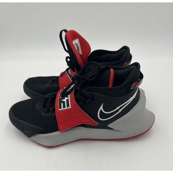 Nike Boys Future Court 3 Basketball Shoes Red Black Size 7Y Sneakers CT2866-008 - Picture 4 of 9